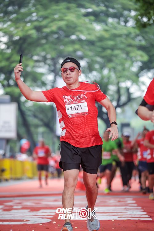 Race photo from ONE RUN 10K 2025