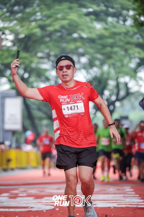 Race photo from ONE RUN 10K 2025