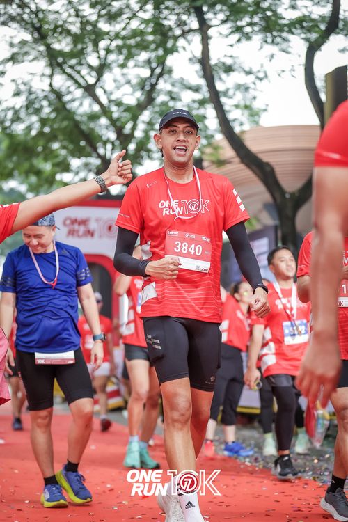 Race photo from ONE RUN 10K 2025