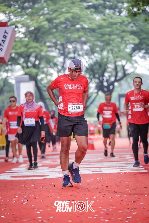 Race photo from ONE RUN 10K 2025