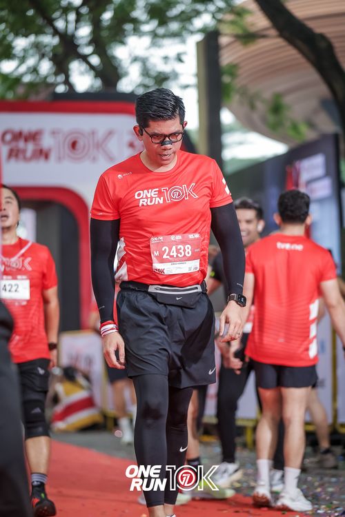 Race photo from ONE RUN 10K 2025