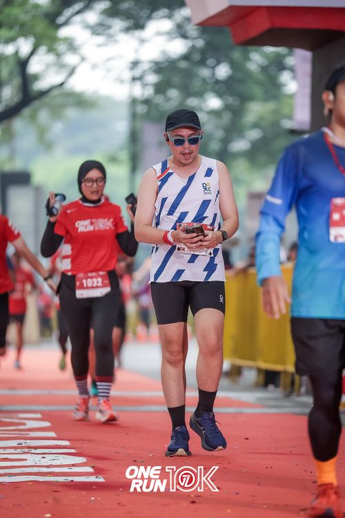 Race photo from ONE RUN 10K 2025