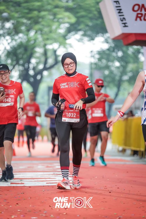 Race photo from ONE RUN 10K 2025
