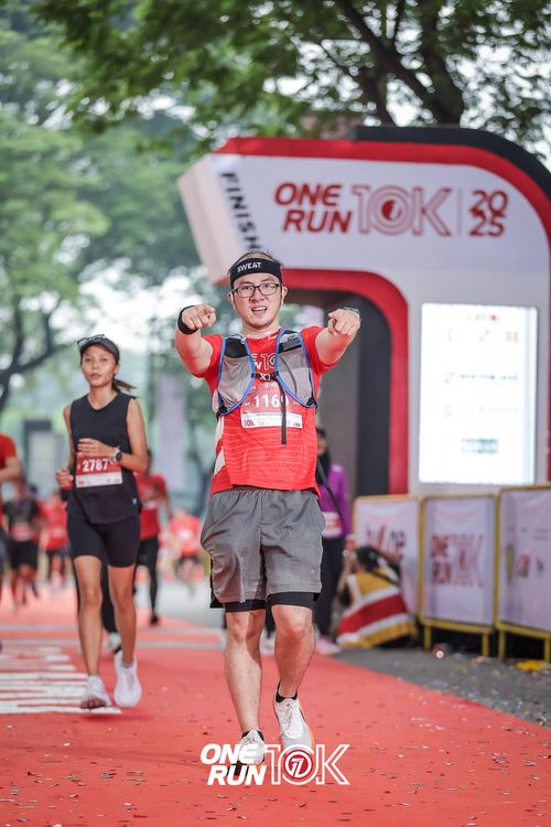 Race photo from ONE RUN 10K 2025