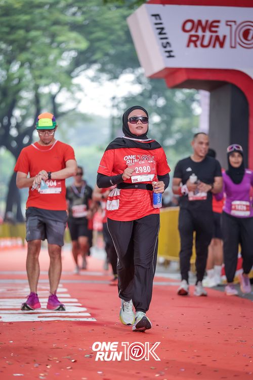 Race photo from ONE RUN 10K 2025