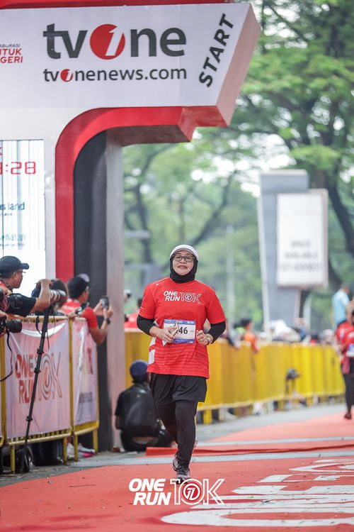 Race photo from ONE RUN 10K 2025