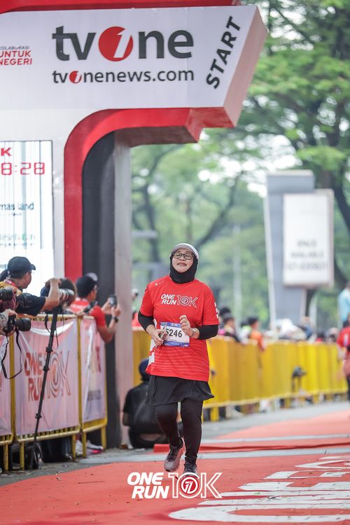 Race photo from ONE RUN 10K 2025