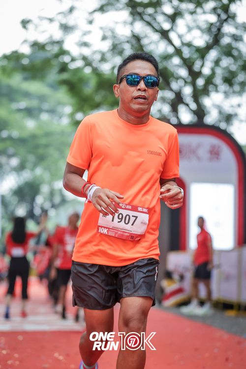 Race photo from ONE RUN 10K 2025