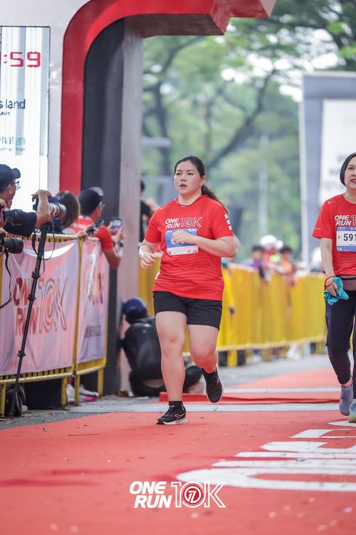 Race photo from ONE RUN 10K 2025