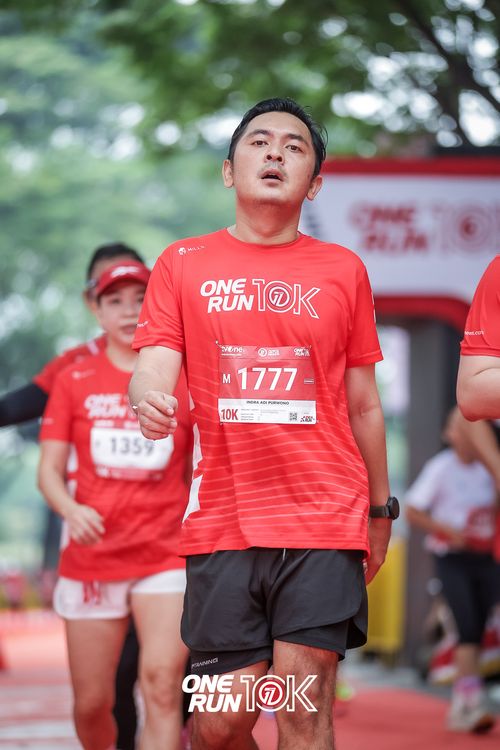 Race photo from ONE RUN 10K 2025