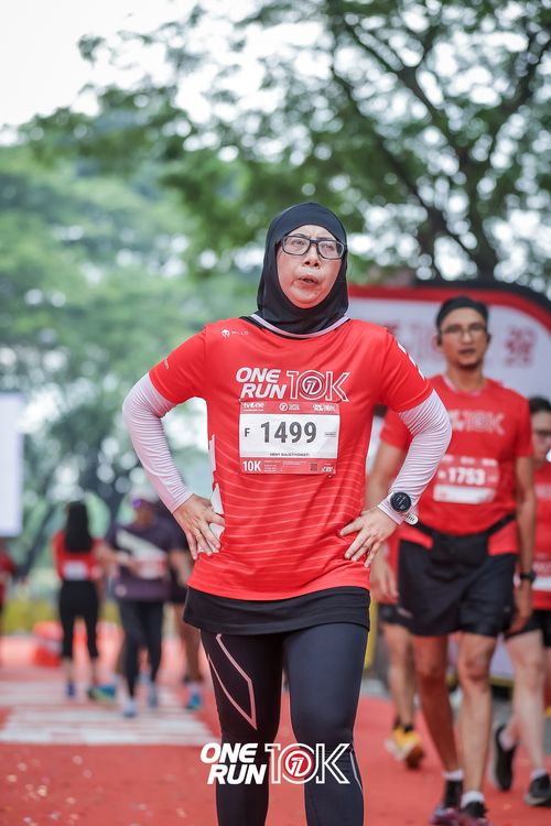 Race photo from ONE RUN 10K 2025