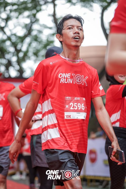 Race photo from ONE RUN 10K 2025