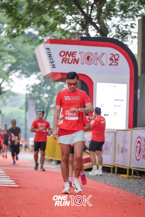 Race photo from ONE RUN 10K 2025