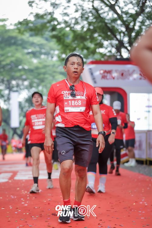 Race photo from ONE RUN 10K 2025