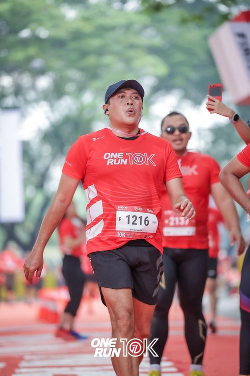 Race photo from ONE RUN 10K 2025