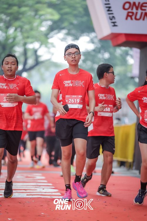 Race photo from ONE RUN 10K 2025