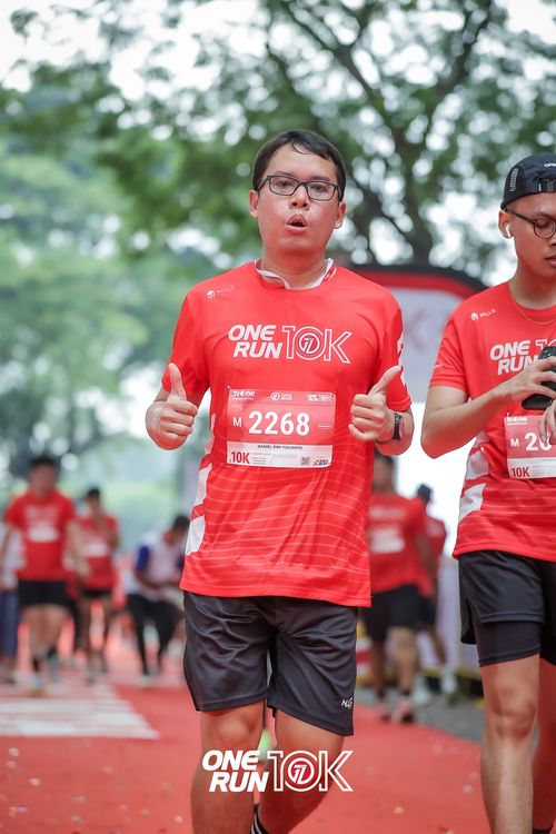 Race photo from ONE RUN 10K 2025