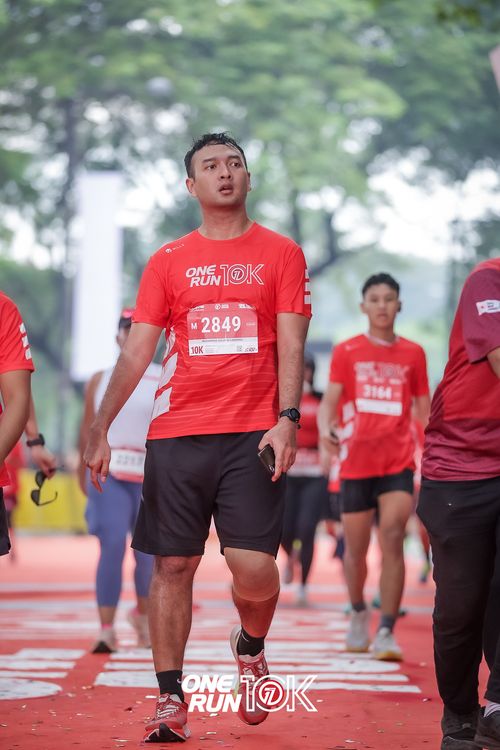 Race photo from ONE RUN 10K 2025