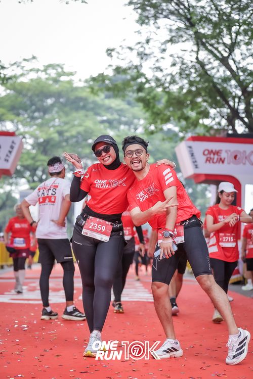 Race photo from ONE RUN 10K 2025