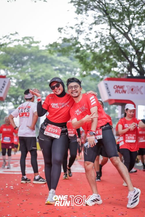 Race photo from ONE RUN 10K 2025