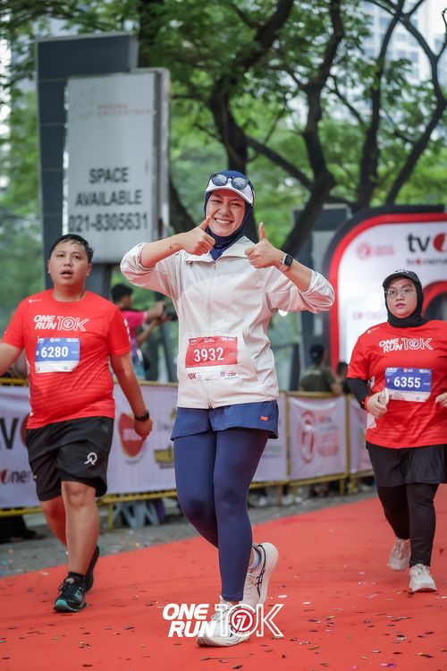 Race photo from ONE RUN 10K 2025