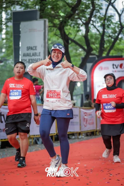 Race photo from ONE RUN 10K 2025