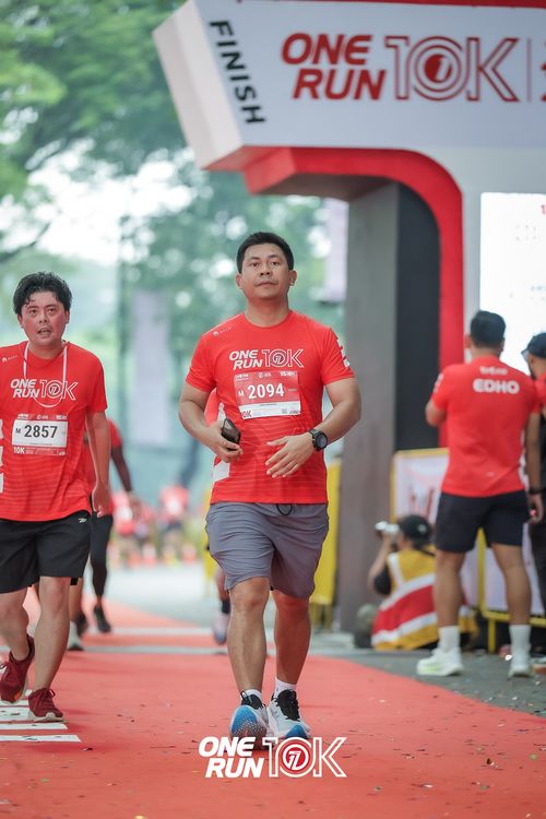 Race photo from ONE RUN 10K 2025