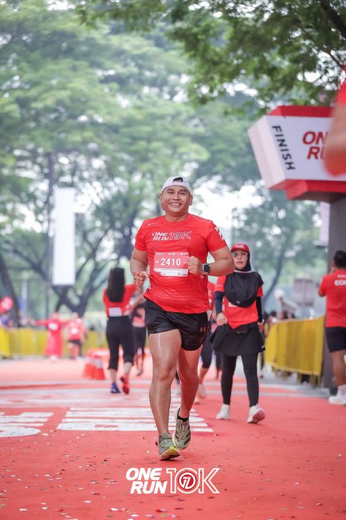 Race photo from ONE RUN 10K 2025