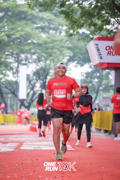 Race photo from ONE RUN 10K 2025