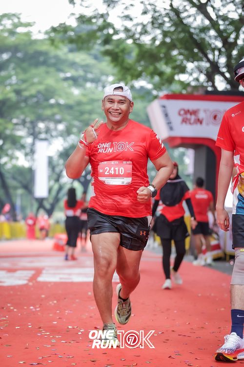 Race photo from ONE RUN 10K 2025