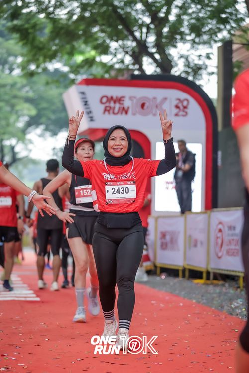Race photo from ONE RUN 10K 2025