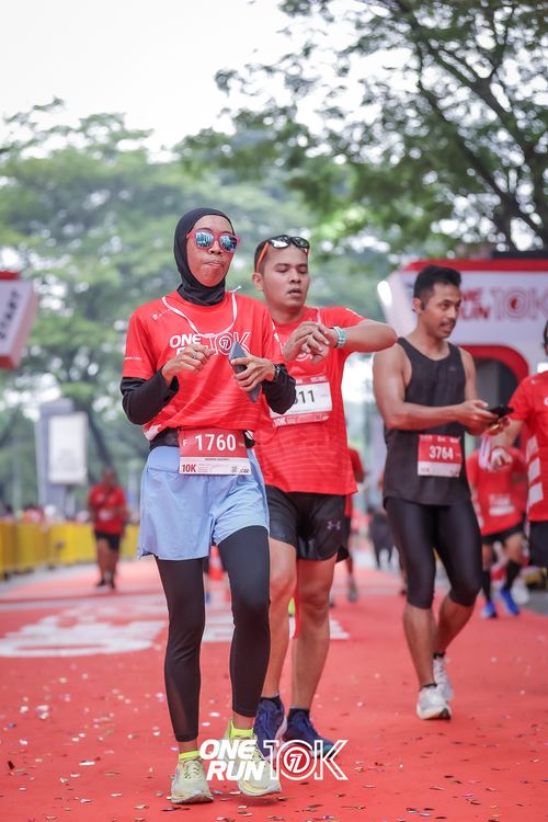Race photo from ONE RUN 10K 2025