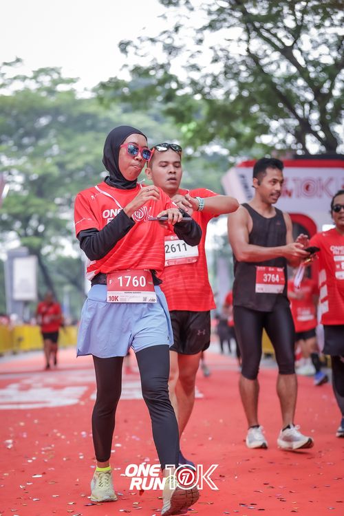 Race photo from ONE RUN 10K 2025