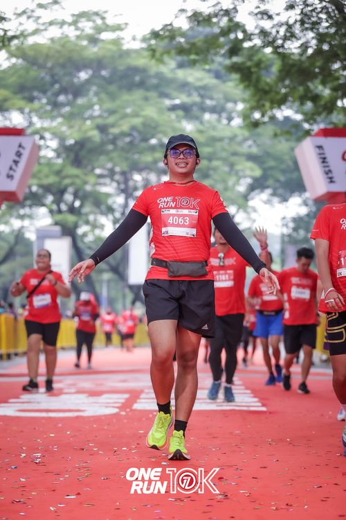 Race photo from ONE RUN 10K 2025