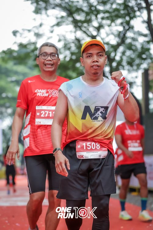 Race photo from ONE RUN 10K 2025