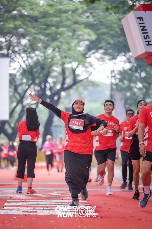 Race photo from ONE RUN 10K 2025