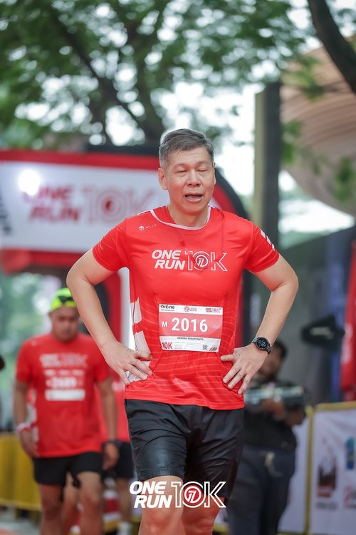 Race photo from ONE RUN 10K 2025
