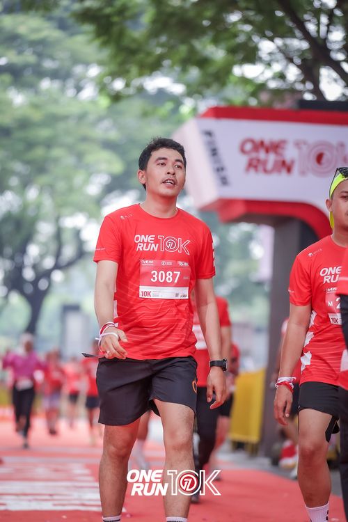 Race photo from ONE RUN 10K 2025