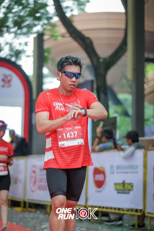 Race photo from ONE RUN 10K 2025