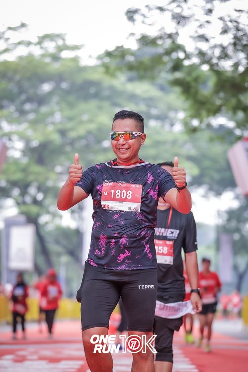 Race photo from ONE RUN 10K 2025