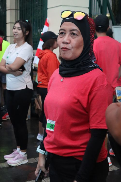 Race photo from Road to BAF Lions Run 2024