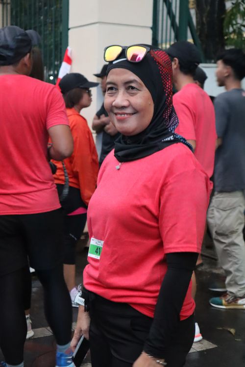 Race photo from Road to BAF Lions Run 2024