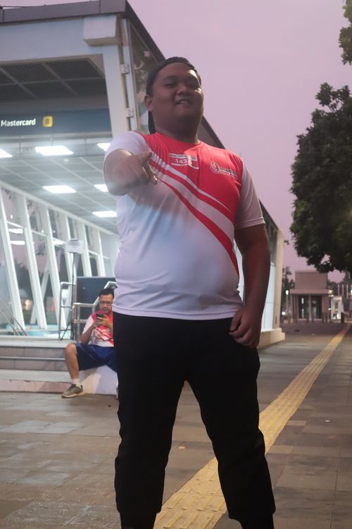 Race photo from Smartfren Run 2024 Vibes