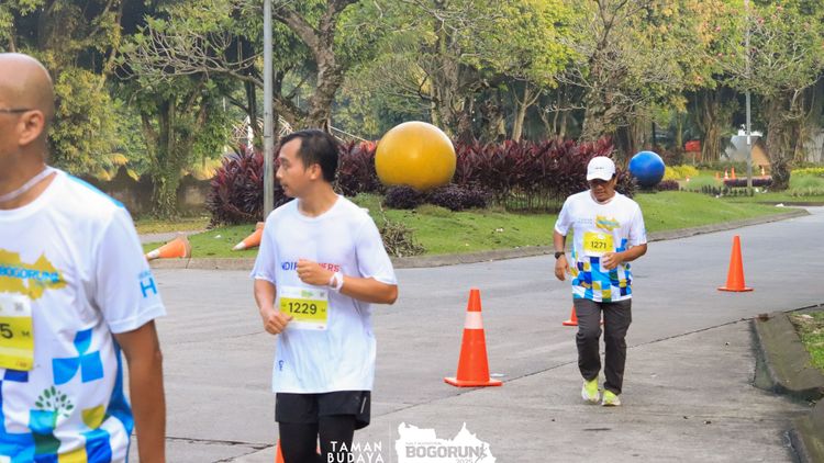 Race photo from Taman Budaya x BOGORUN 2025