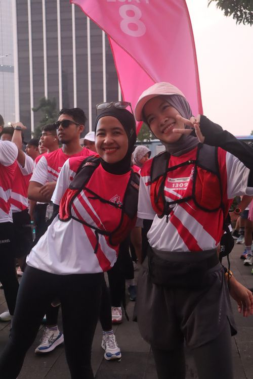 Race photo from Smartfren Run 2024 Vibes