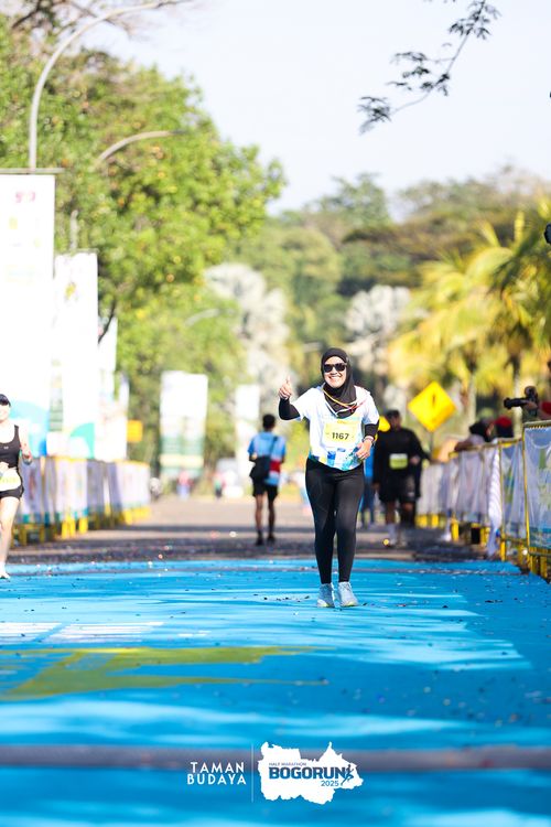 Race photo from Taman Budaya x BOGORUN 2025