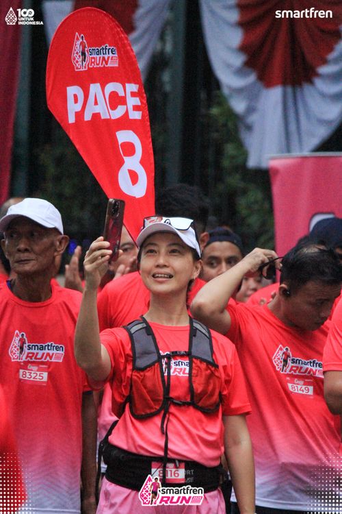 Race photo from Smartfren Run 2025 Vibes