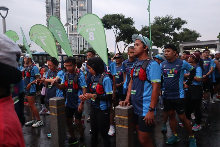Race photo from Road to BAF Lions Run 2024