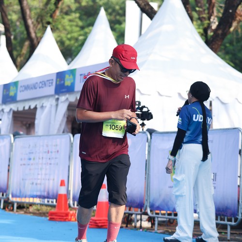 Race photo from BOGORUN 2026