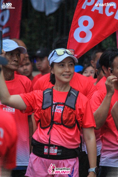 Race photo from Smartfren Run 2025 Vibes